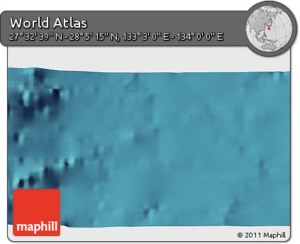 Satellite 3D Map of the Area around 27° 48' 57" N, 133° 31' 30" E