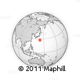 Outline Map of the Area around 27° 48' 57" N, 141° 10' 30" E, rectangular outline