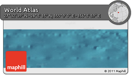 Satellite Panoramic Map of the Area around 27° 48' 57" N, 155° 37' 30" E