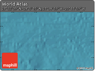 Satellite Map of the Area around 27° 48' 57" N, 21° 10' 29" W