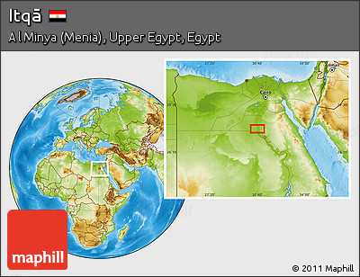 Physical Location Map of Itqā
