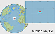 Savanna Style Location Map of the area around 27° 48' 57" N, 32° 13' 30" W