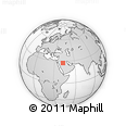 Outline Map of the Area around 27° 48' 57" N, 42° 34' 30" E, rectangular outline