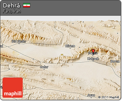 Satellite 3D Map of Dehrā
