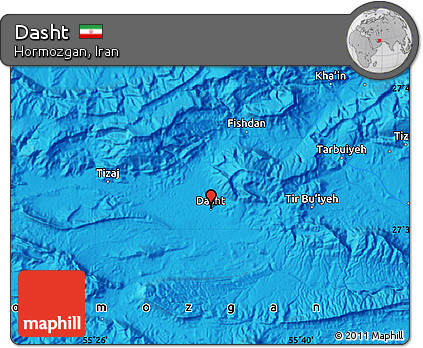 Political Map of Dasht