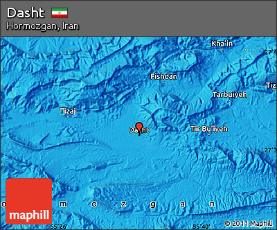 Political Map of Dasht