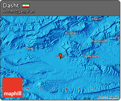 Political Map of Dasht