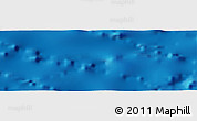Physical Panoramic Map of the area around 27° 48' 57" N, 55° 10' 29" W