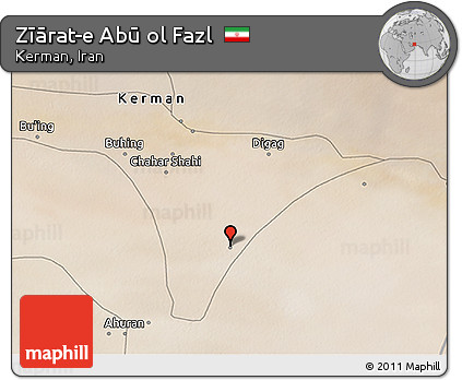 Satellite 3D Map of Zīārat-e Abū Ol Fazl