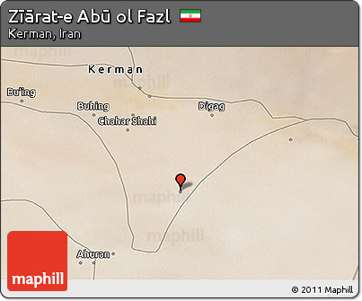 Satellite 3D Map of Zīārat-e Abū Ol Fazl