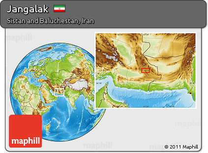 Physical Location Map of Jangalak