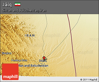 Physical 3D Map of Jālq