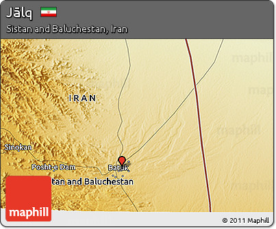 Physical 3D Map of Jālq