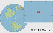 Savanna Style Location Map of the area around 27° 48' 57" N, 69° 37' 30" W