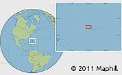 Savanna Style Location Map of the area around 27° 48' 57" N, 71° 19' 29" W
