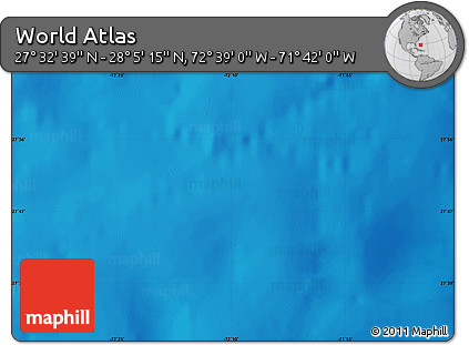 Physical Map of the Area around 27° 48' 57" N, 72° 10' 30" W