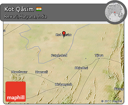 Satellite 3D Map of Kot Qāsim