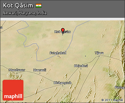 Satellite 3D Map of Kot Qāsim