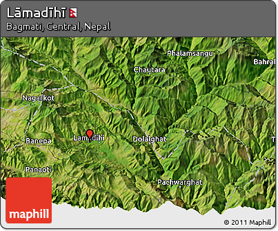 Satellite 3D Map of Lāmadīhī
