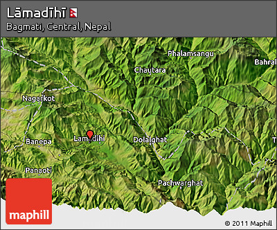Satellite 3D Map of Lāmadīhī