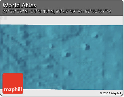 Satellite 3D Map of the Area around 27° 48' 57" N, 88° 19' 29" W
