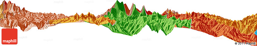 Political Horizon Map of the Area around 27° 48' 57" N, 89° 19' 29" E
