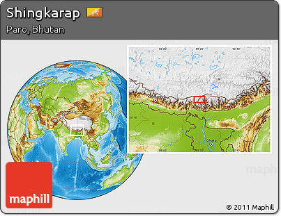 Physical Location Map of Shingkarap