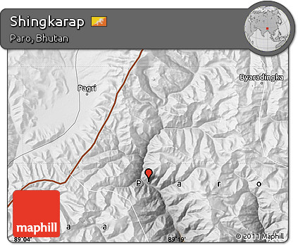 Physical Map of Shingkarap
