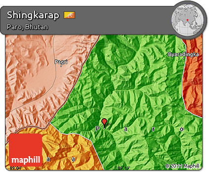 Political Map of Shingkarap