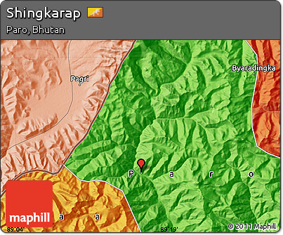 Political Map of Shingkarap