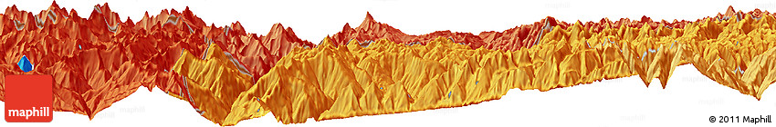 Political Horizon Map of the Area around 27° 48' 57" N, 91° 52' 30" E