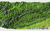 Satellite 3D Map of the area around 27° 48' 57" N, 94° 25' 30" E