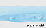 Shaded Relief Panoramic Map of the area around 27° 48' 57" N, 95° 7' 30" W