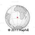Outline Map of the Area around 27° 0' 12" S, 0° 4' 30" E, rectangular outline