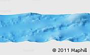 Physical Panoramic Map of the area around 27° 0' 12" S, 107° 52' 30" W