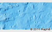 Shaded Relief 3D Map of the area around 27° 0' 12" S, 112° 58' 29" W
