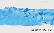 Physical Panoramic Map of the area around 27° 0' 12" S, 113° 49' 29" W