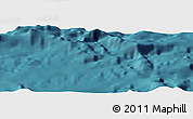 Satellite Panoramic Map of the area around 27° 0' 12" S, 113° 49' 29" W