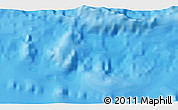 Political 3D Map of the area around 27° 0' 12" S, 114° 40' 30" W