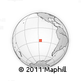 Outline Map of the Area around 27° 0' 12" S, 115° 31' 30" W, rectangular outline