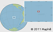 Savanna Style Location Map of the area around 27° 0' 12" S, 116° 22' 30" W