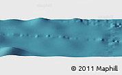 Satellite Panoramic Map of the area around 27° 0' 12" S, 116° 22' 30" W