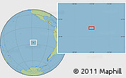 Savanna Style Location Map of the area around 27° 0' 12" S, 117° 13' 29" W