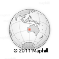 Outline Map of the Area around 27° 0' 12" S, 120° 46' 30" E, rectangular outline