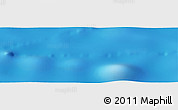 Shaded Relief Panoramic Map of the area around 27° 0' 12" S, 134° 13' 29" W