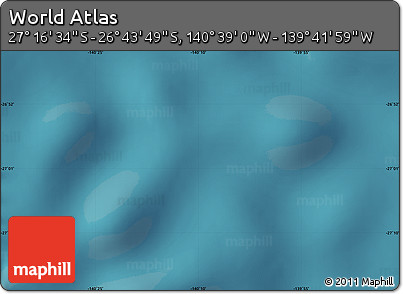 Satellite Map of the Area around 27° 0' 12" S, 140° 10' 30" W