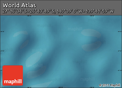 Satellite Map of the Area around 27° 0' 12" S, 140° 10' 30" W
