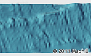 Satellite 3D Map of the area around 27° 0' 12" S, 14° 22' 30" W
