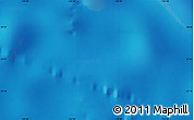 Physical Map of the area around 27° 0' 12" S, 153° 46' 30" W