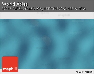 Satellite 3D Map of the Area around 27° 0' 12" S, 155° 28' 29" W